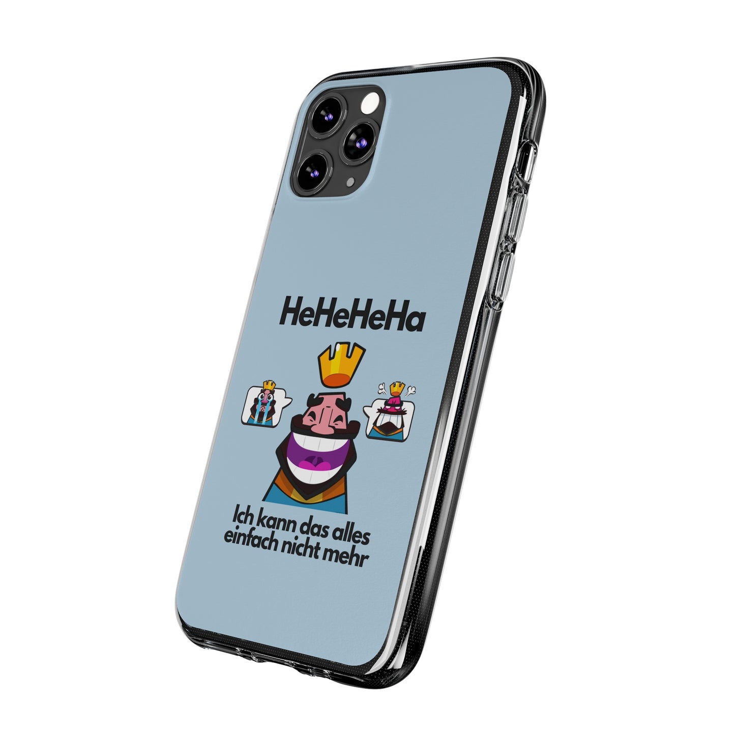 "HeHeHeHa" High Quality Phone Case