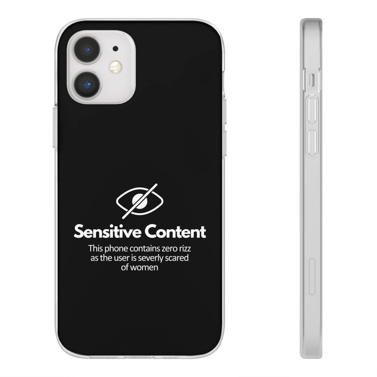 "Sensitive Content" High Quality Phone Case