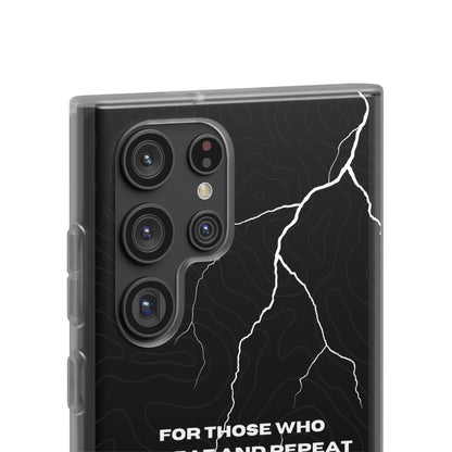 "For those who repeat and repeat..." High Quality Phone Case