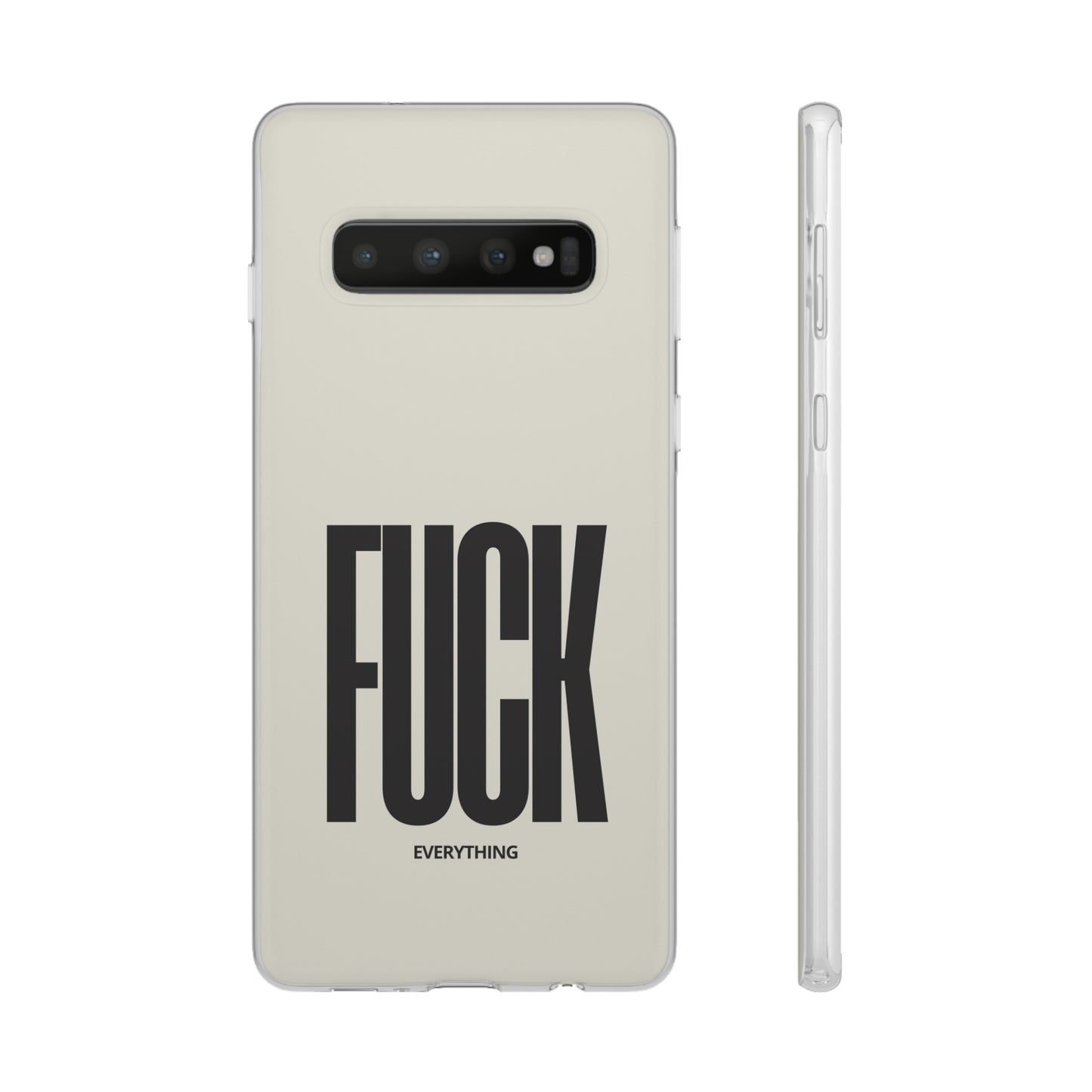 "FUCK everything" High Quality Phone Case