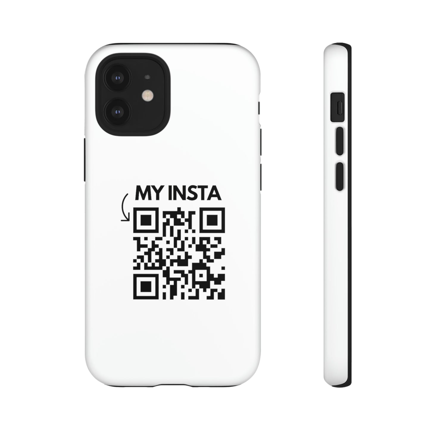 "Scan for Rick Roll" Premium Quality Phone Case