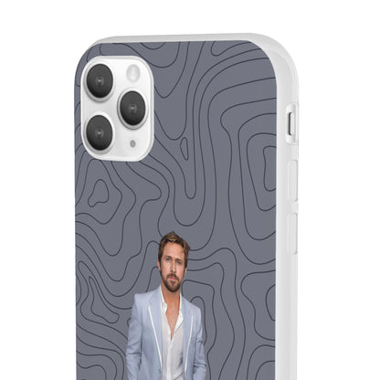 "Ryan Gosling blue" High Quality Phone Case