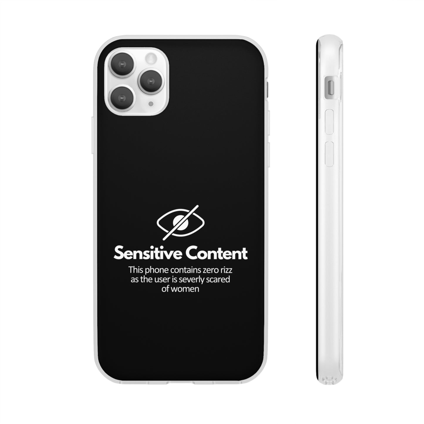 "Sensitive Content" High Quality Phone Case