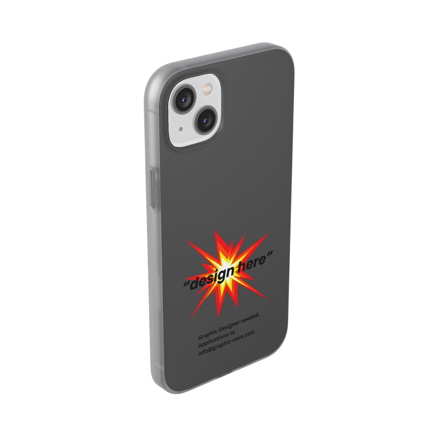 "Design here" High Quality Phone Case