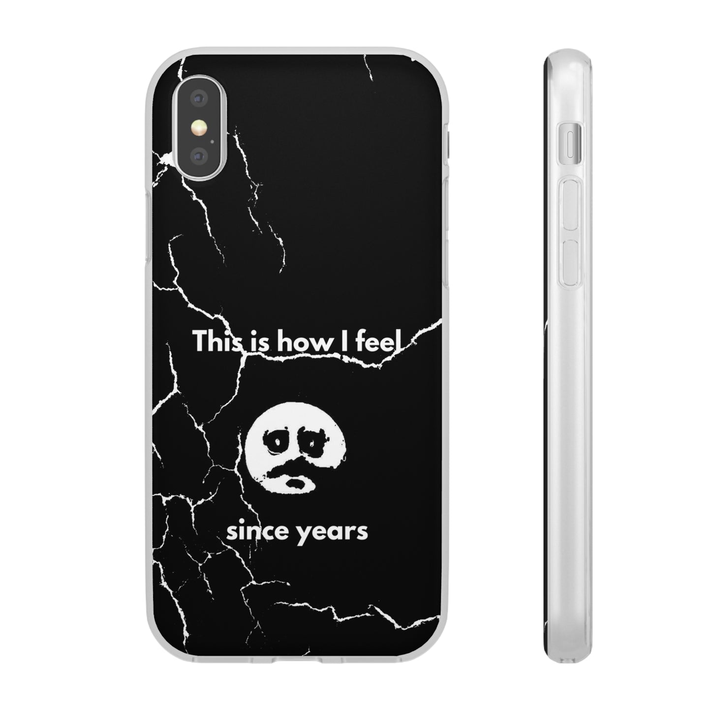 "This is how I feel since years" High Quality Phone Case