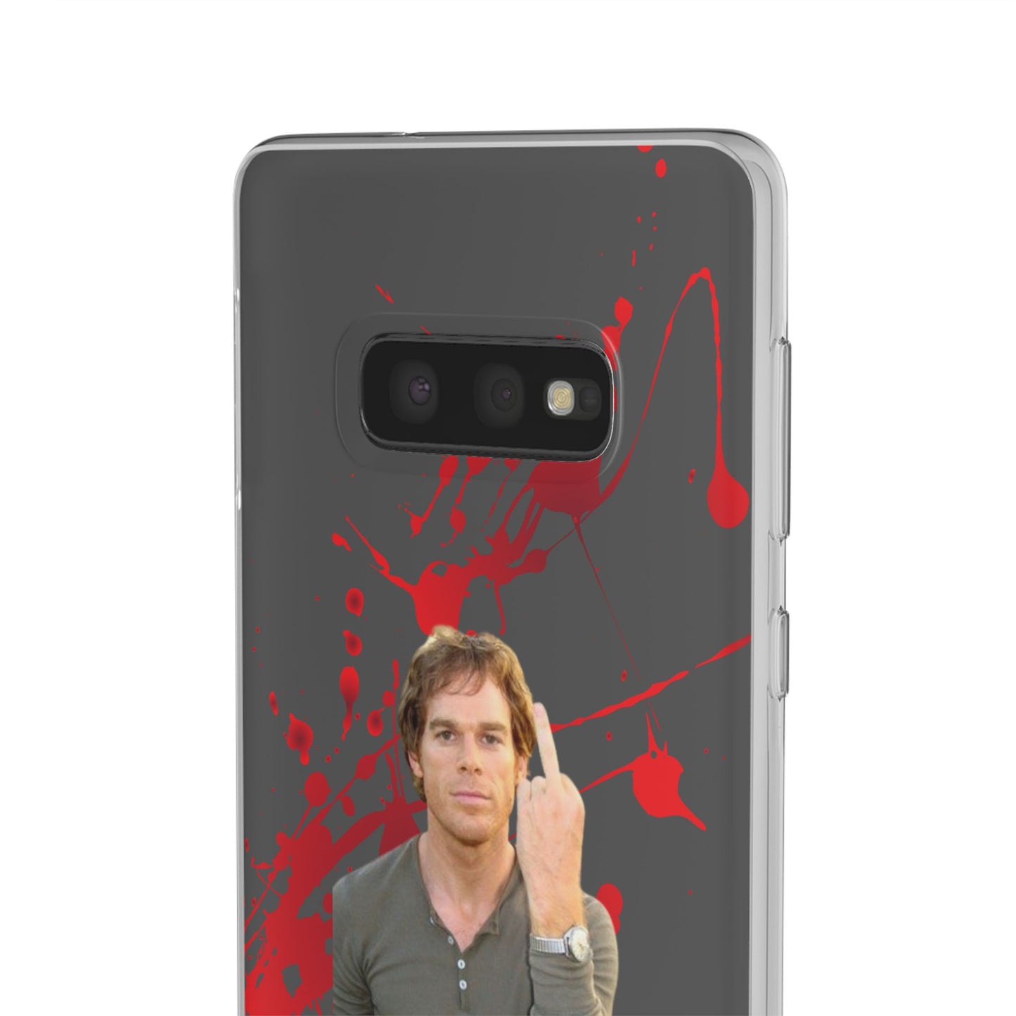 Dexter Middle Finger High Quality Phone Case