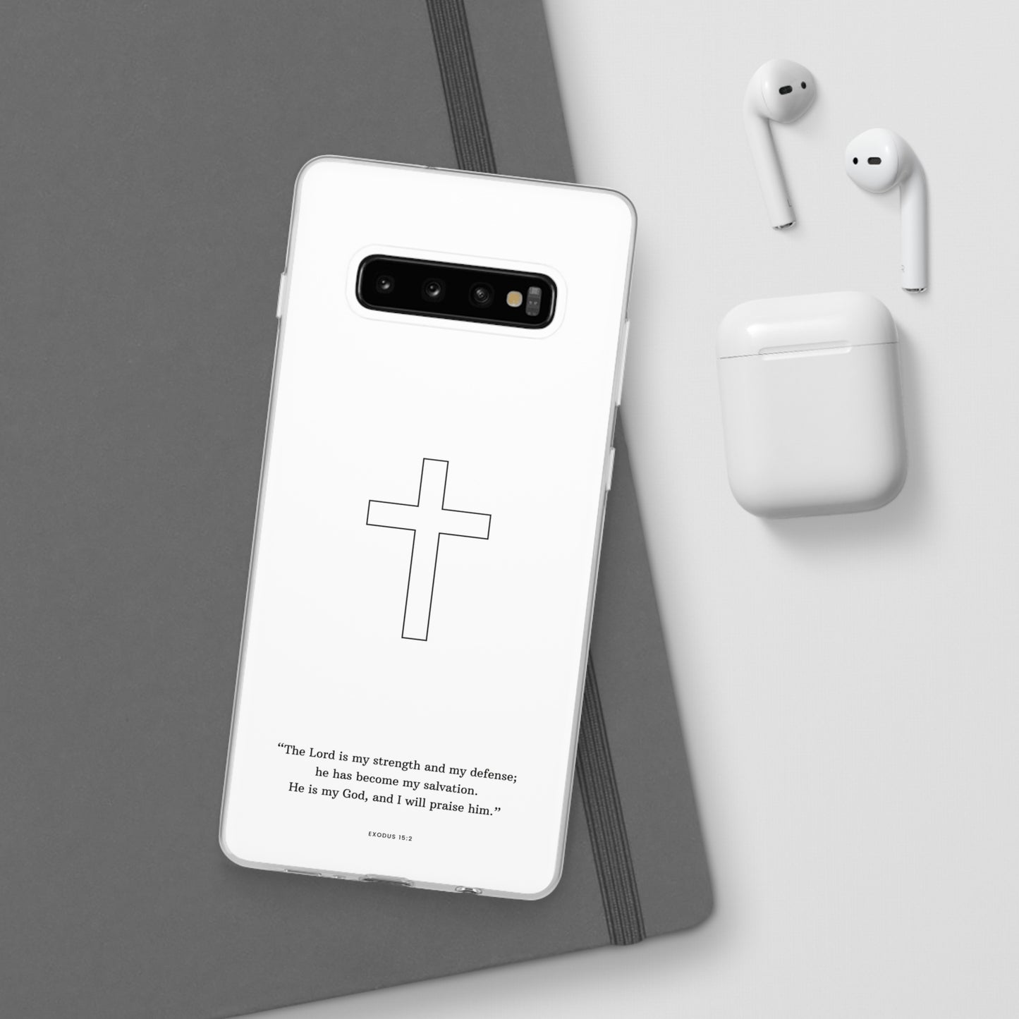 "Exodus 15:2" High Quality Phone Case