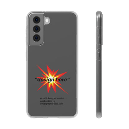 "Design here" High Quality Phone Case