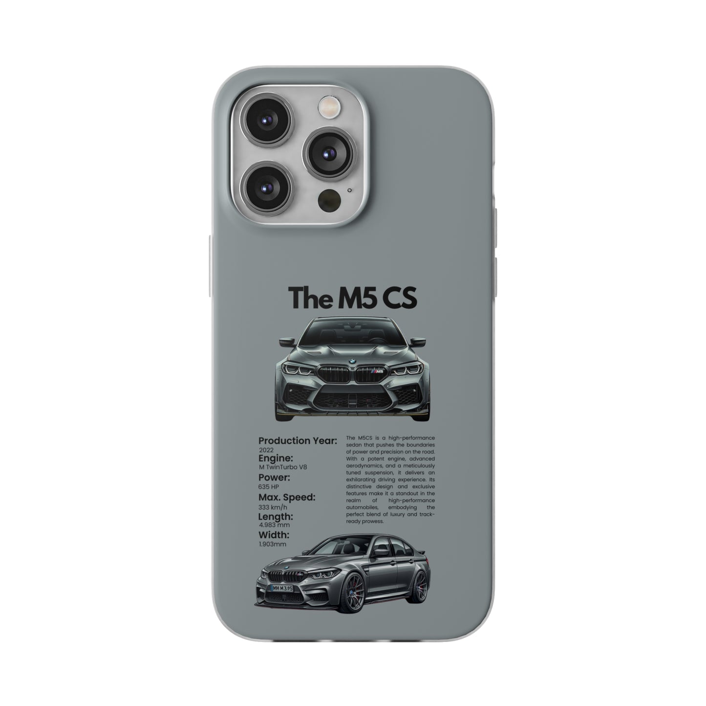 "The M5 CS" High Quality Phone Case