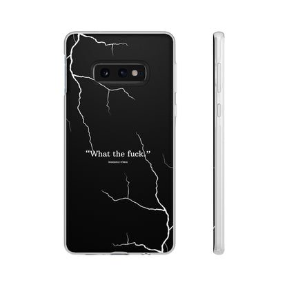 "What the fuck quote" High Quality Phone Case