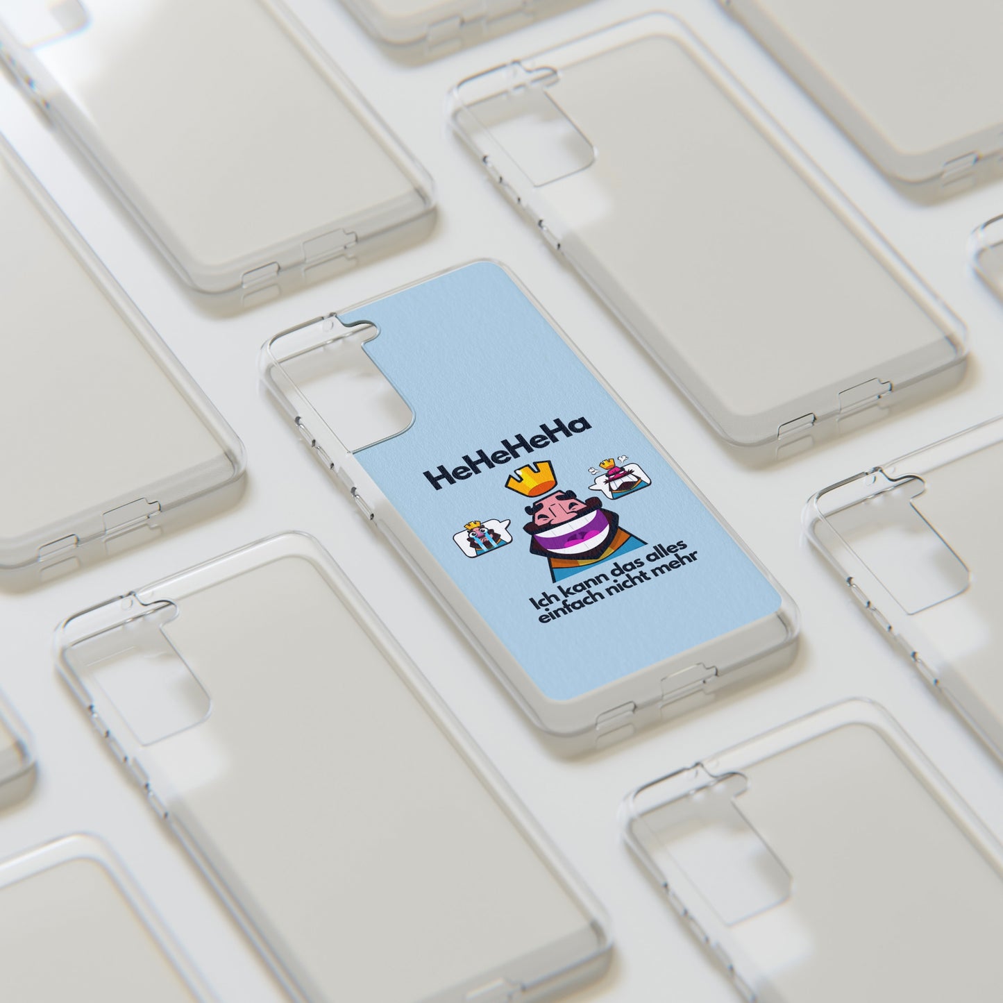 "HeHeHeHa" High Quality Phone Case