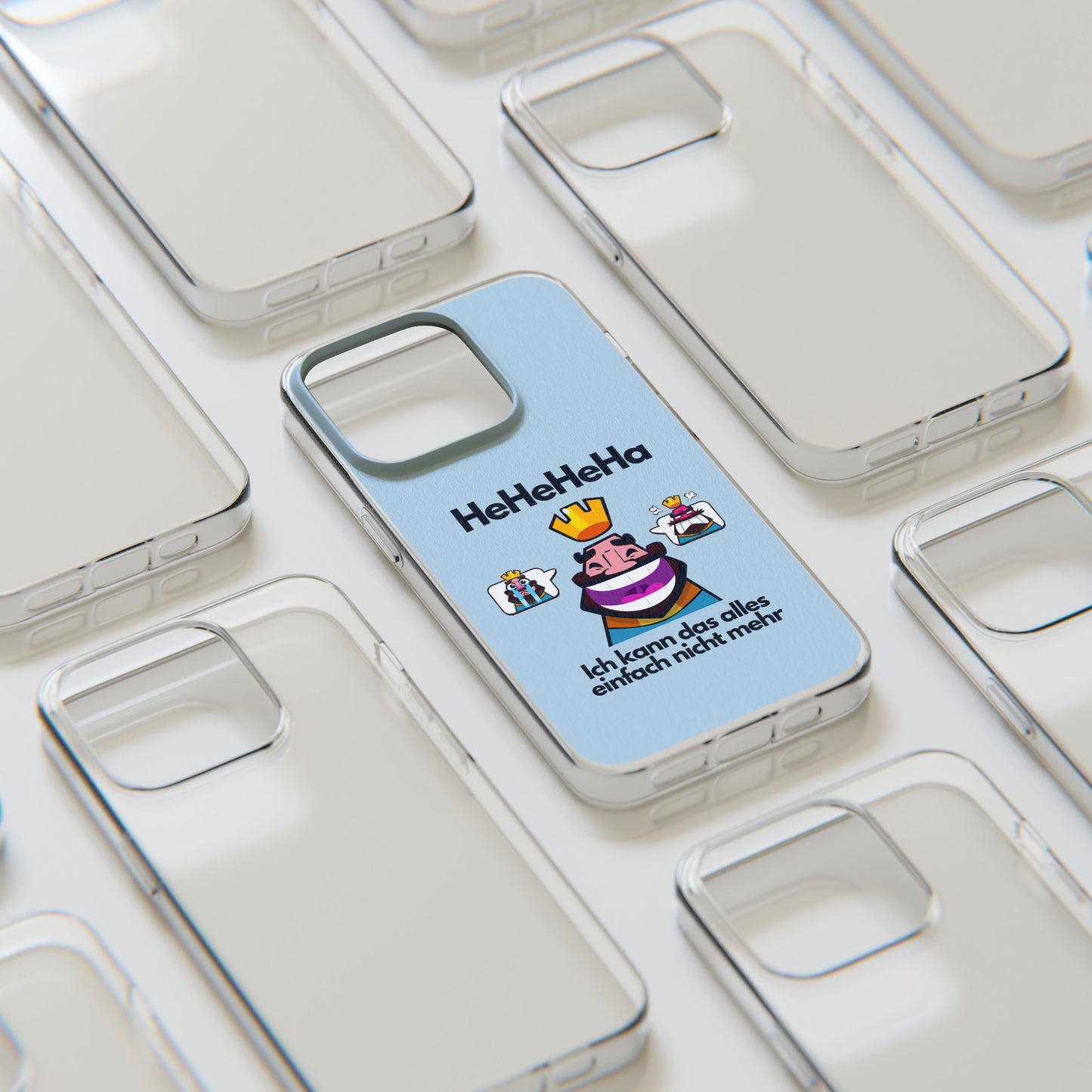 "HeHeHeHa" High Quality Phone Case