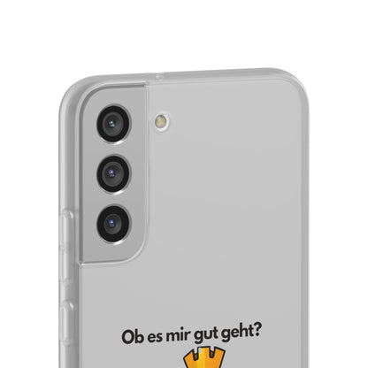 "Ob es mir gut geht? Natürlich... nicht" High Quality Phone Case