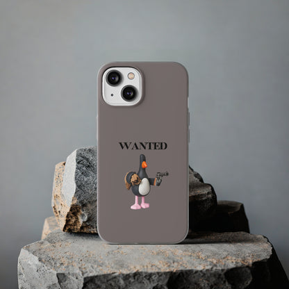 "Wanted Feathers McGraw" High Quality Phone Case