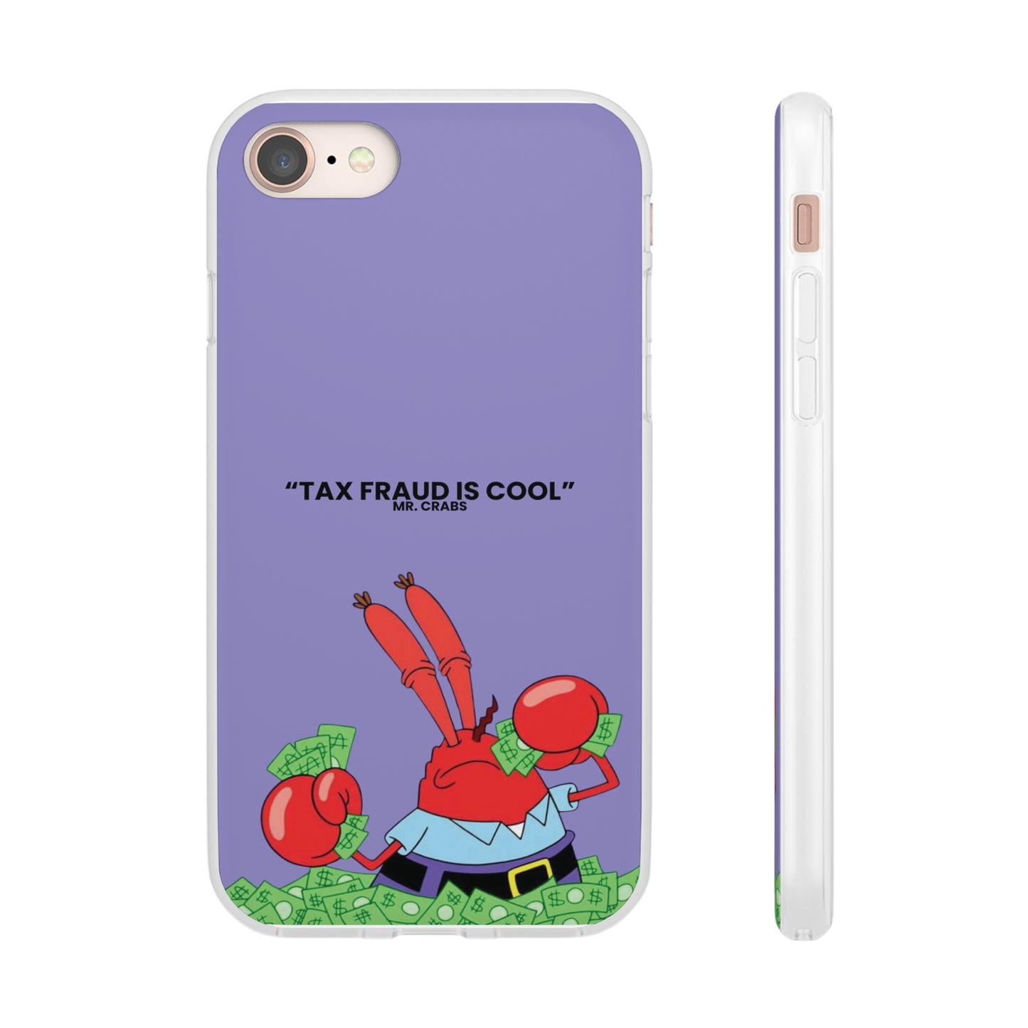 "Tax Fraud is cool" High Quality Phone Case