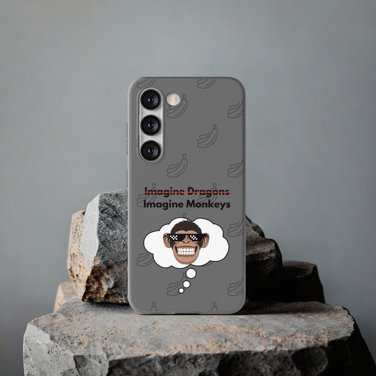 "Imagine Monkeys" High Quality Phone Case