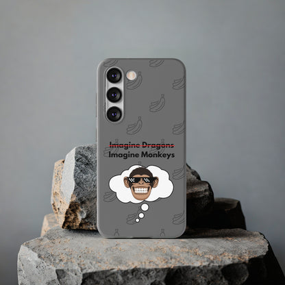 "Imagine Monkeys" High Quality Phone Case