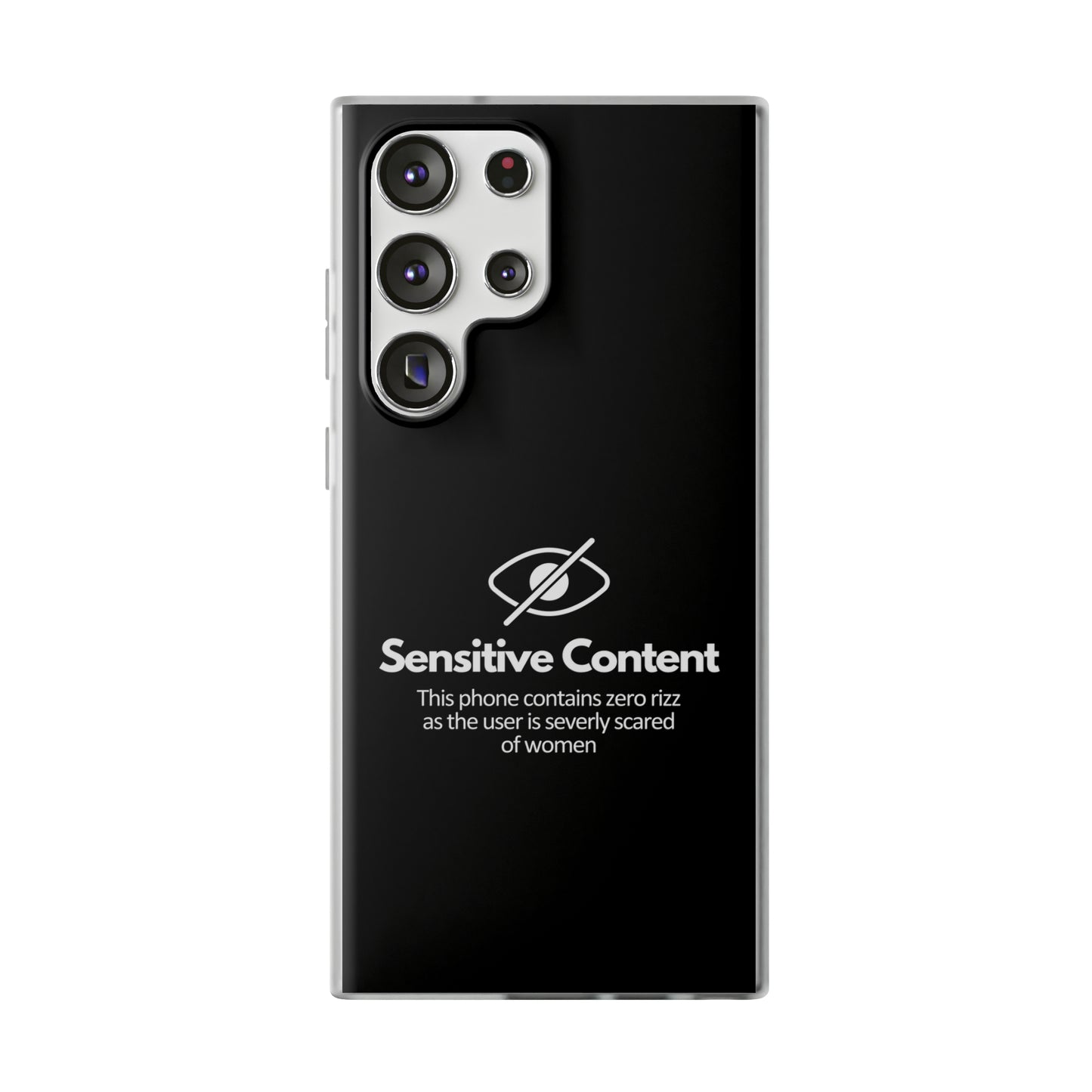 "Sensitive Content" High Quality Phone Case