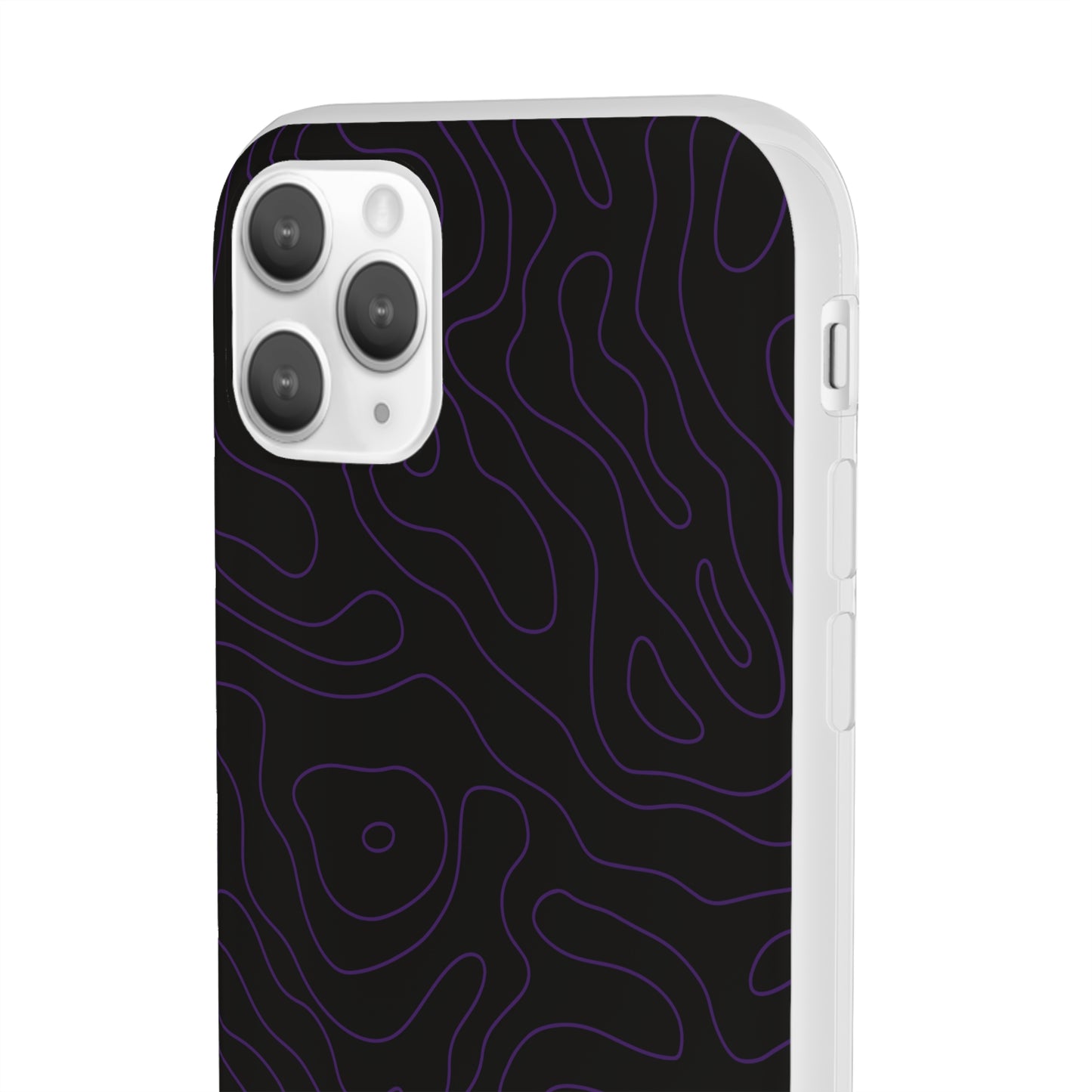 "Purple Topography" High Quality Phone Case