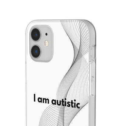 "I am autistic" High Quality Phone Case