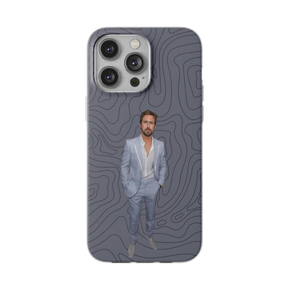 "Ryan Gosling blue" High Quality Phone Case