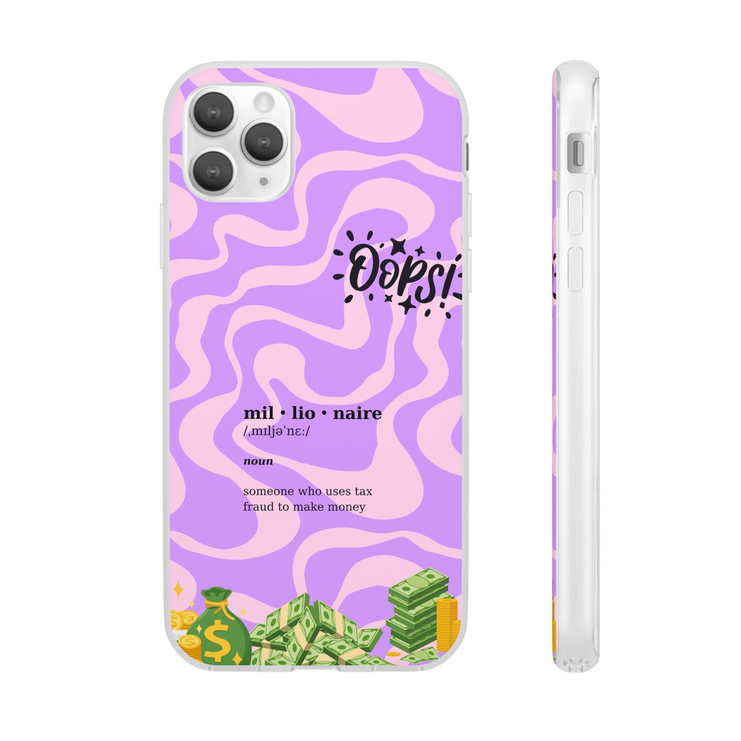 "Millionaire Definition" High Quality Phone Case