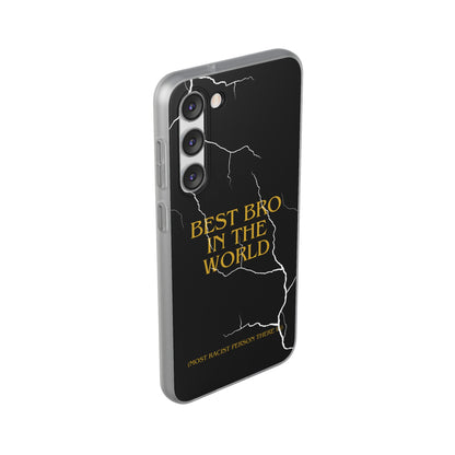 "Best Bro in the world" High Quality Phone Case