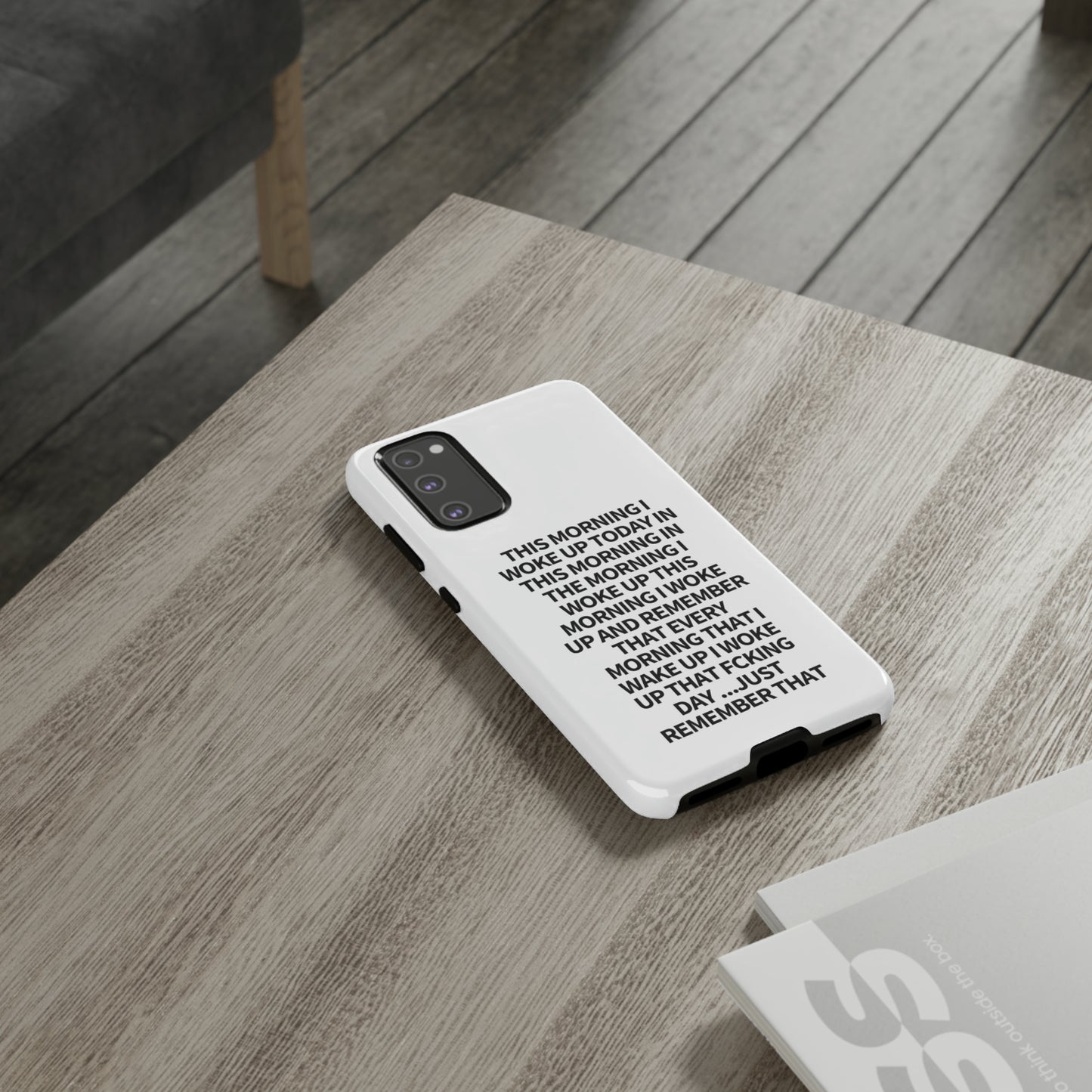 "THIS MORNING" Premium Quality Phone Case