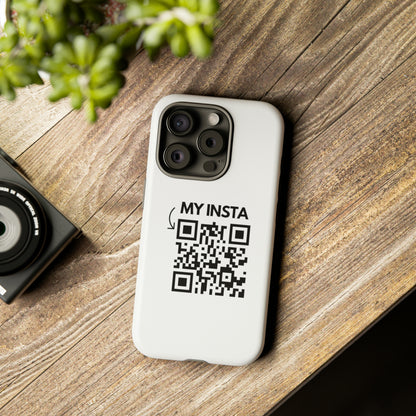 "Scan for Rick Roll" Premium Quality Phone Case