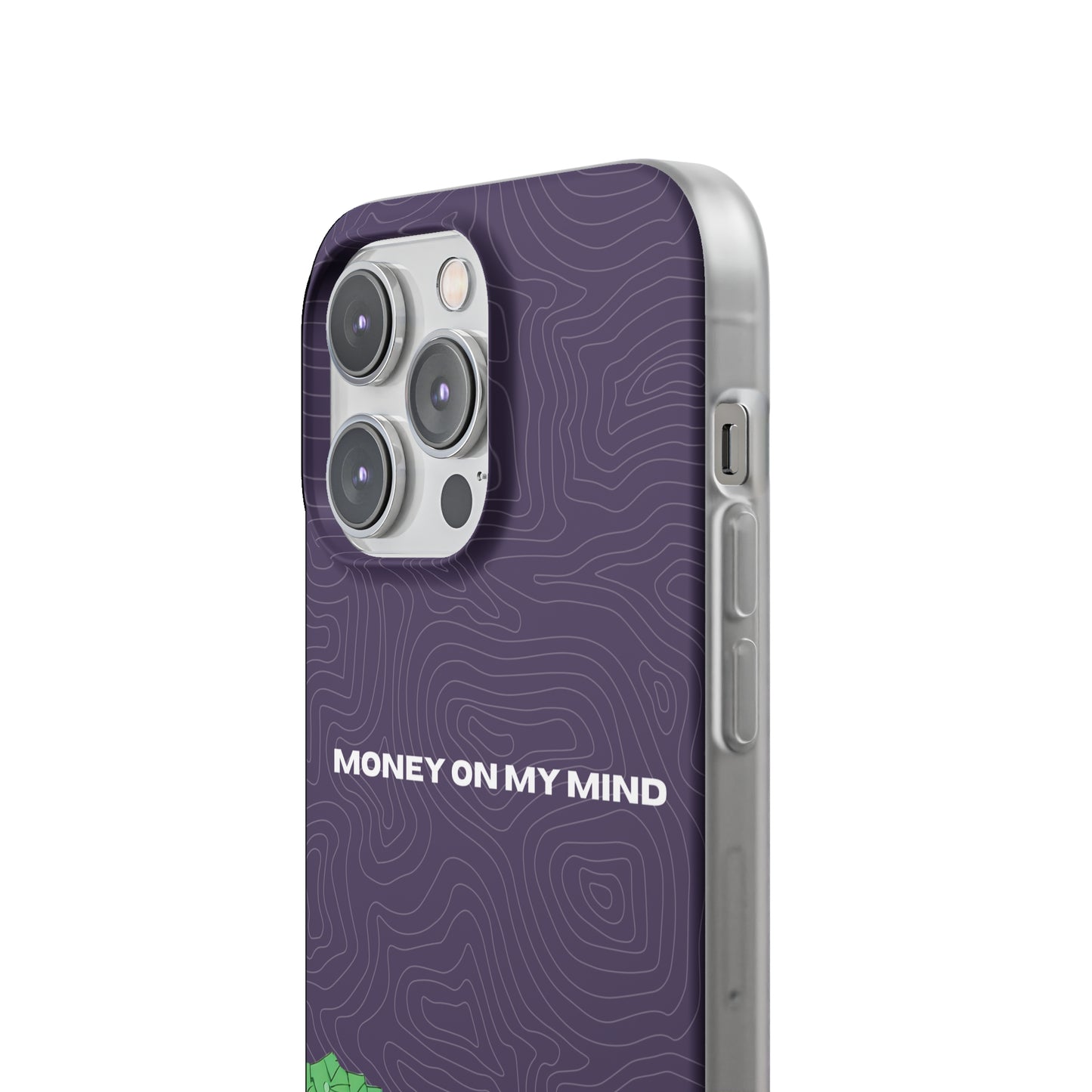 "Money on my mind" High Quality Phone Case