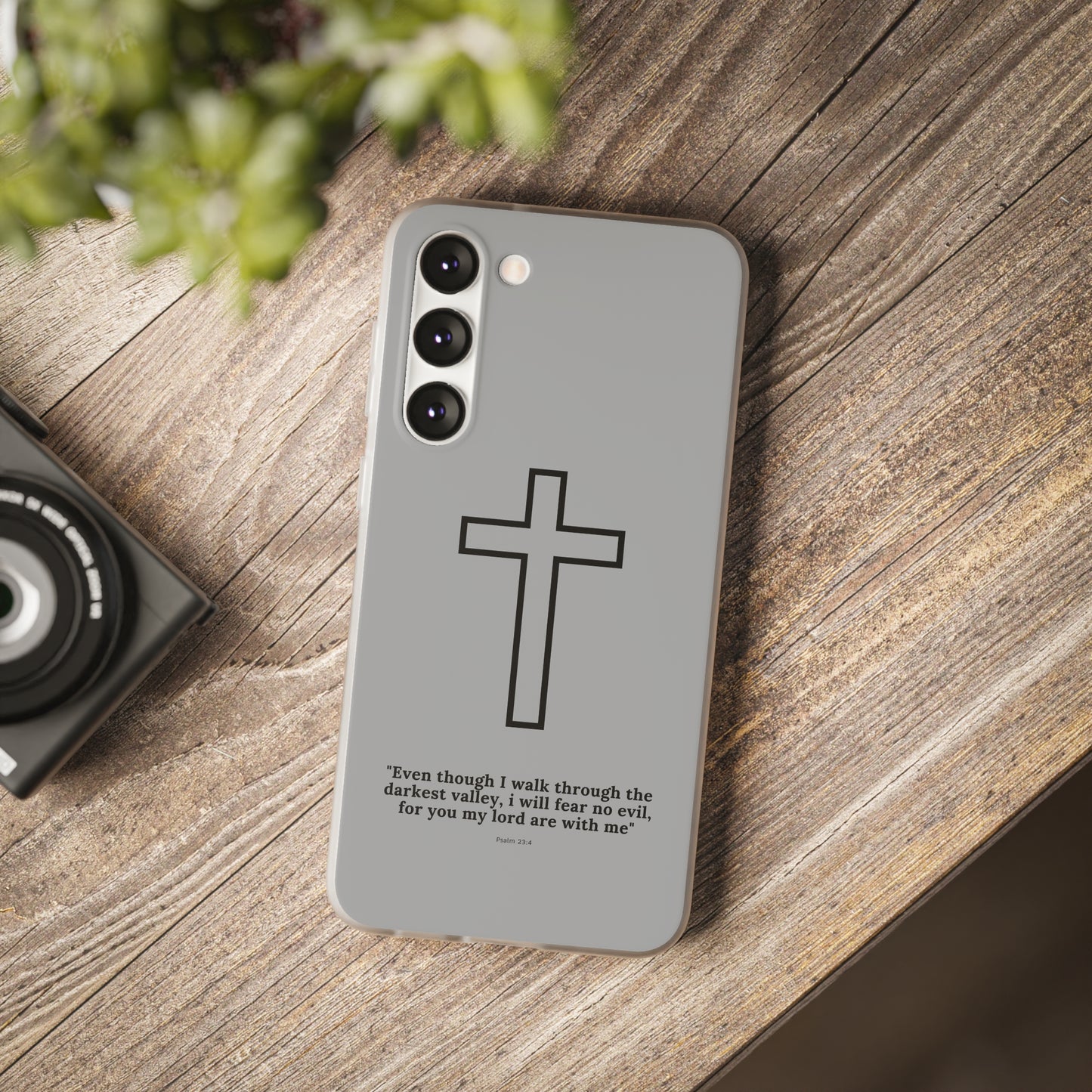 "Psalm 23:4" High Quality Phone Case