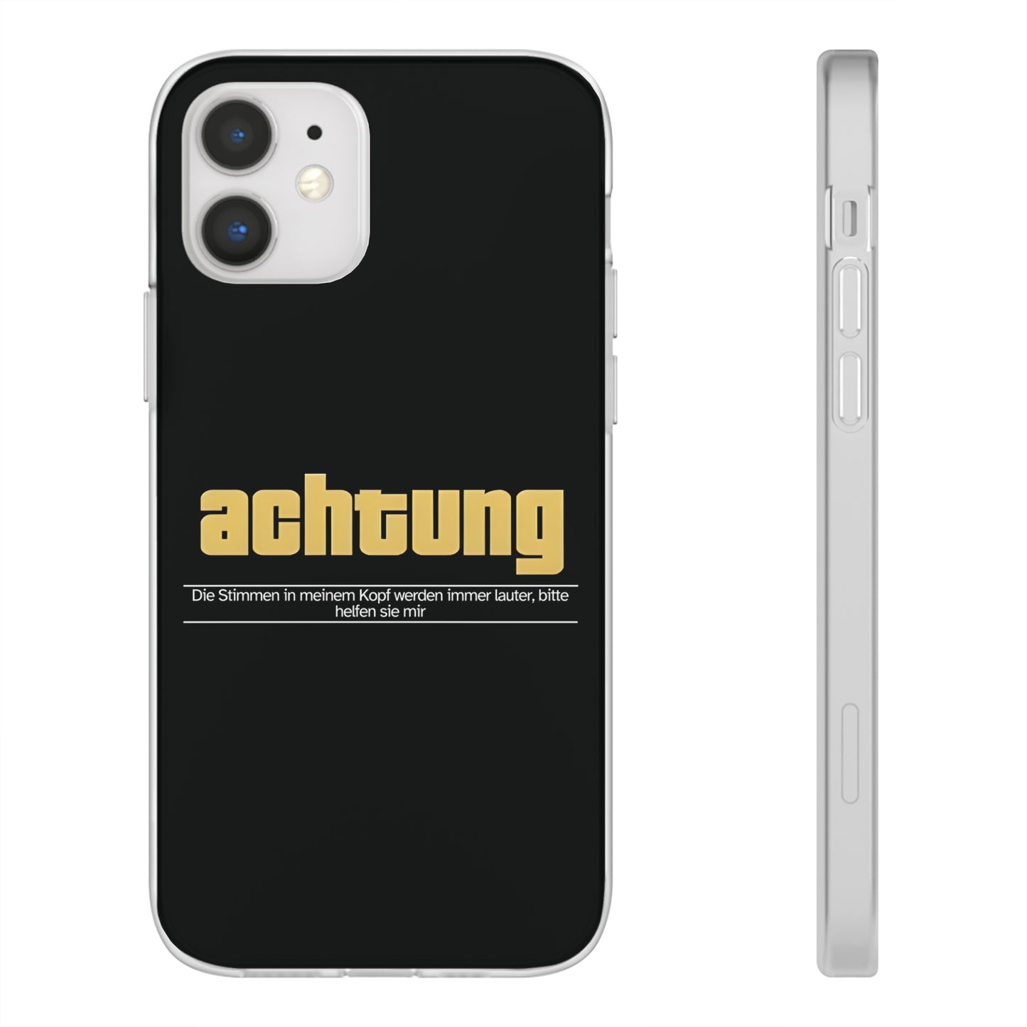 "Achtung (Stimmen)" High Quality Phone Case