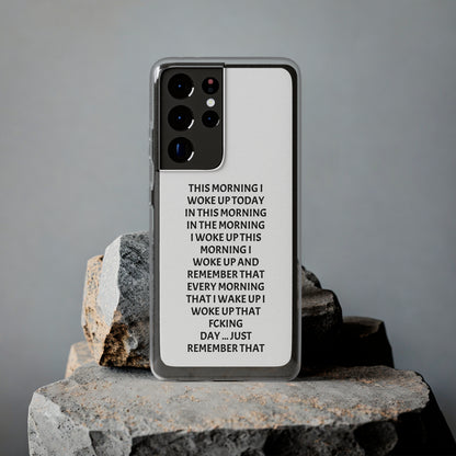 "THIS MORNING" High Quality Phone Case