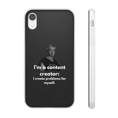 "I'm a content creator" High Quality Phone Case