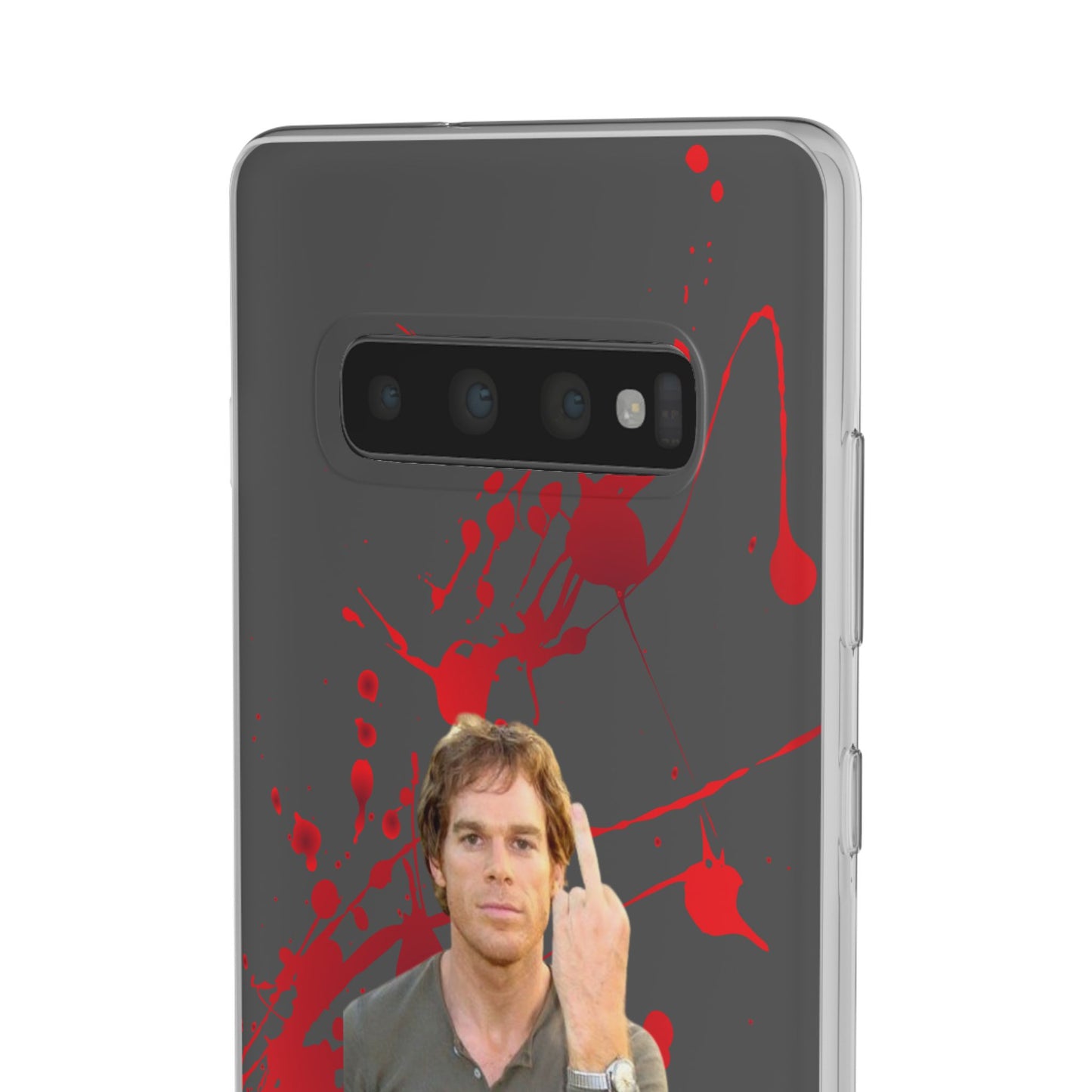 Dexter Middle Finger High Quality Phone Case