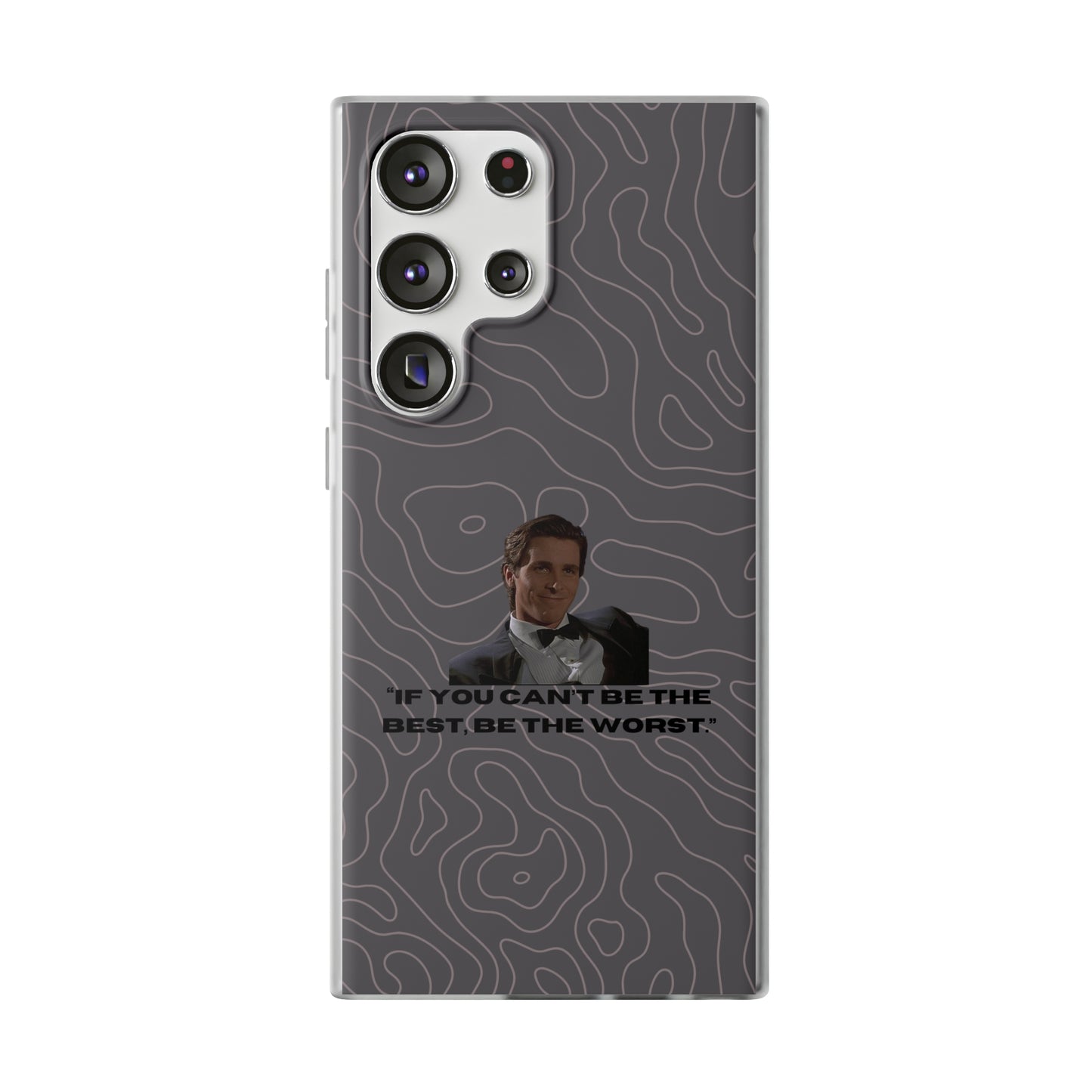 "If you can't be the best, be the worst" High Quality Phone Case