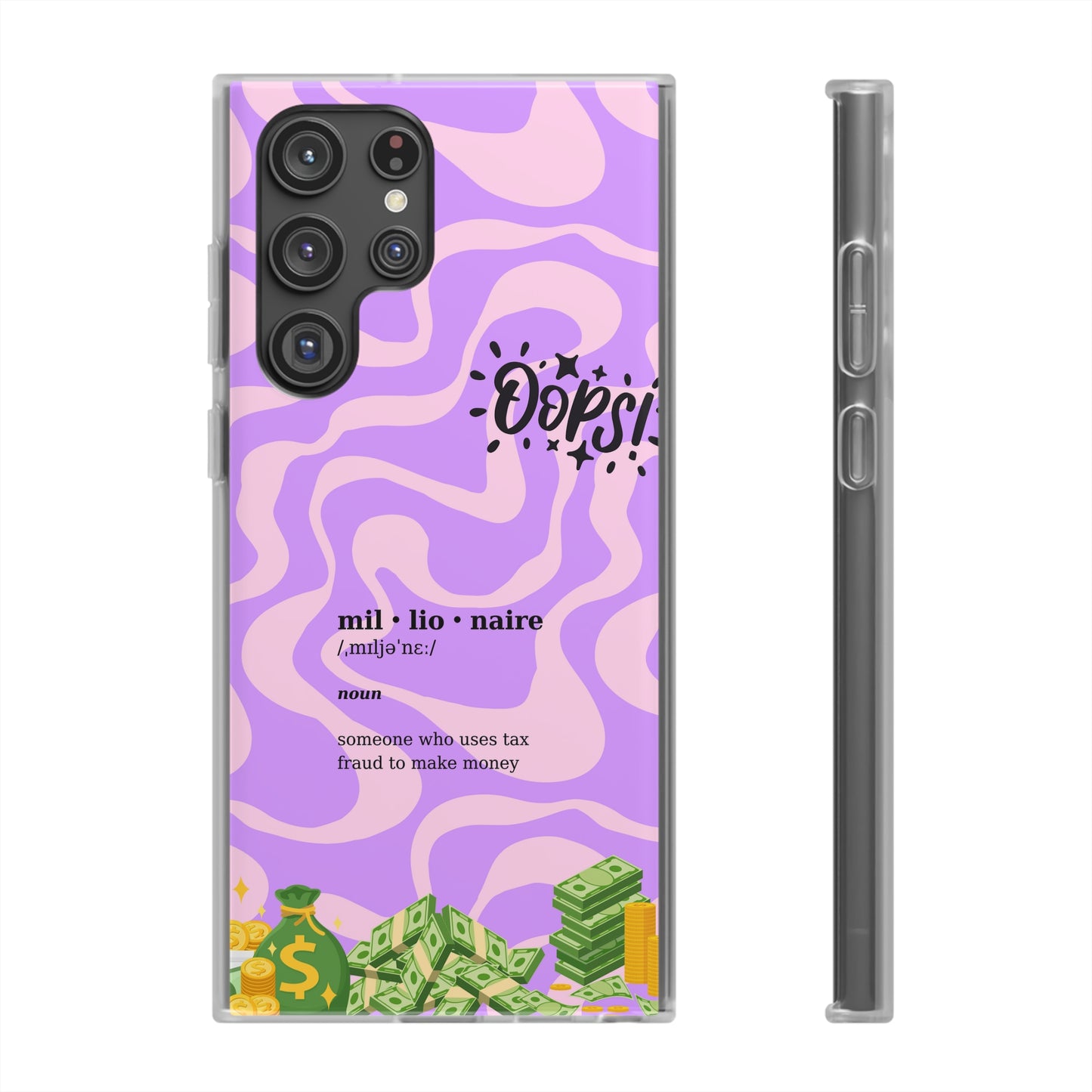 "Millionaire Definition" High Quality Phone Case