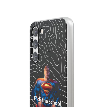 "F*ck the school system" High Quality Phone Case