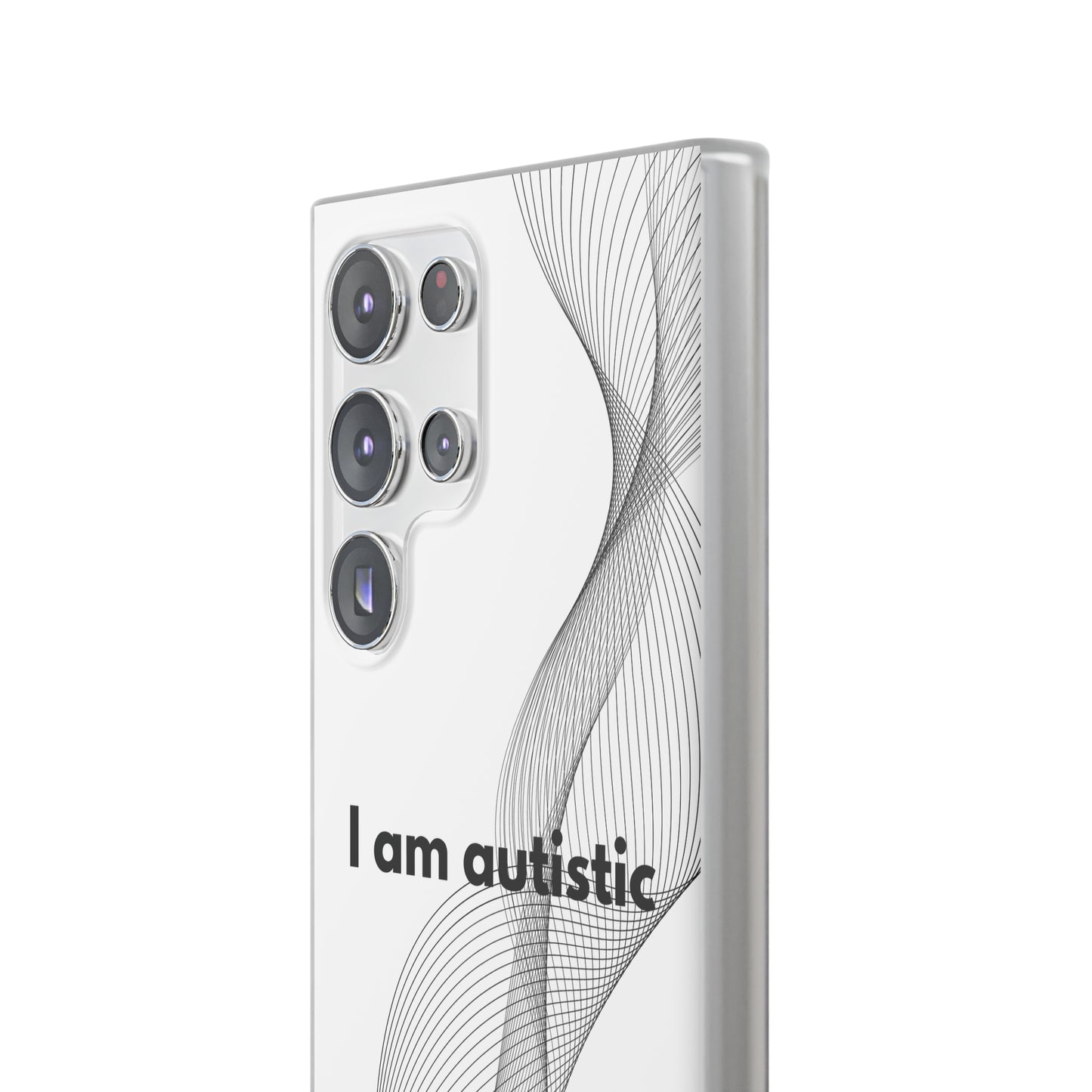 "I am autistic" High Quality Phone Case