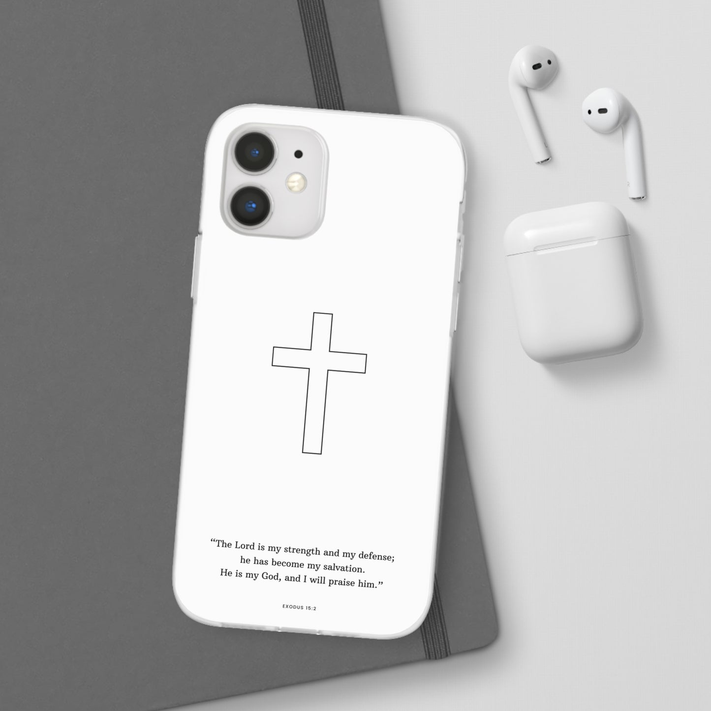 "Exodus 15:2" High Quality Phone Case