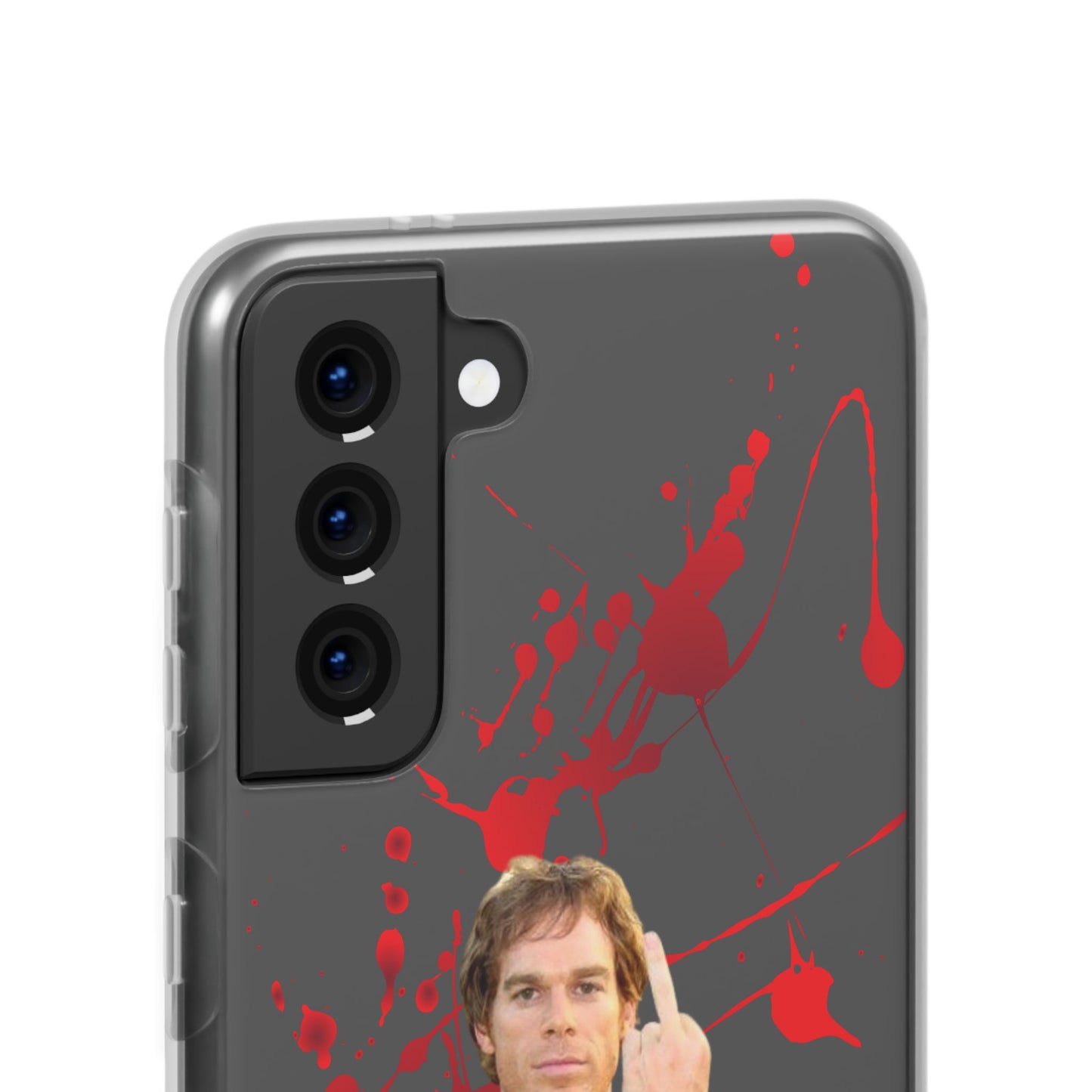 Dexter Middle Finger High Quality Phone Case