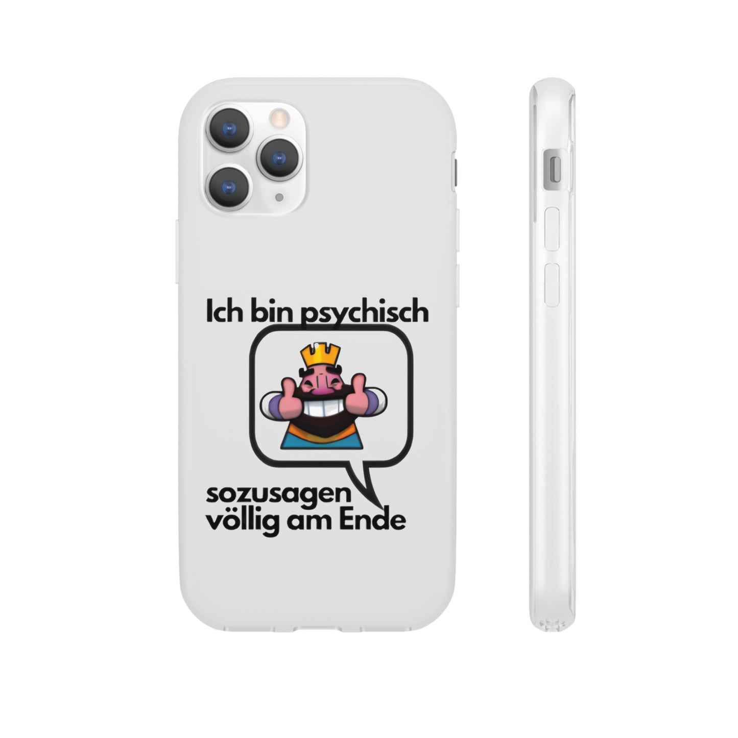 "Ich bin psychisch sozusagen völlig am Ende" High Quality Phone Case