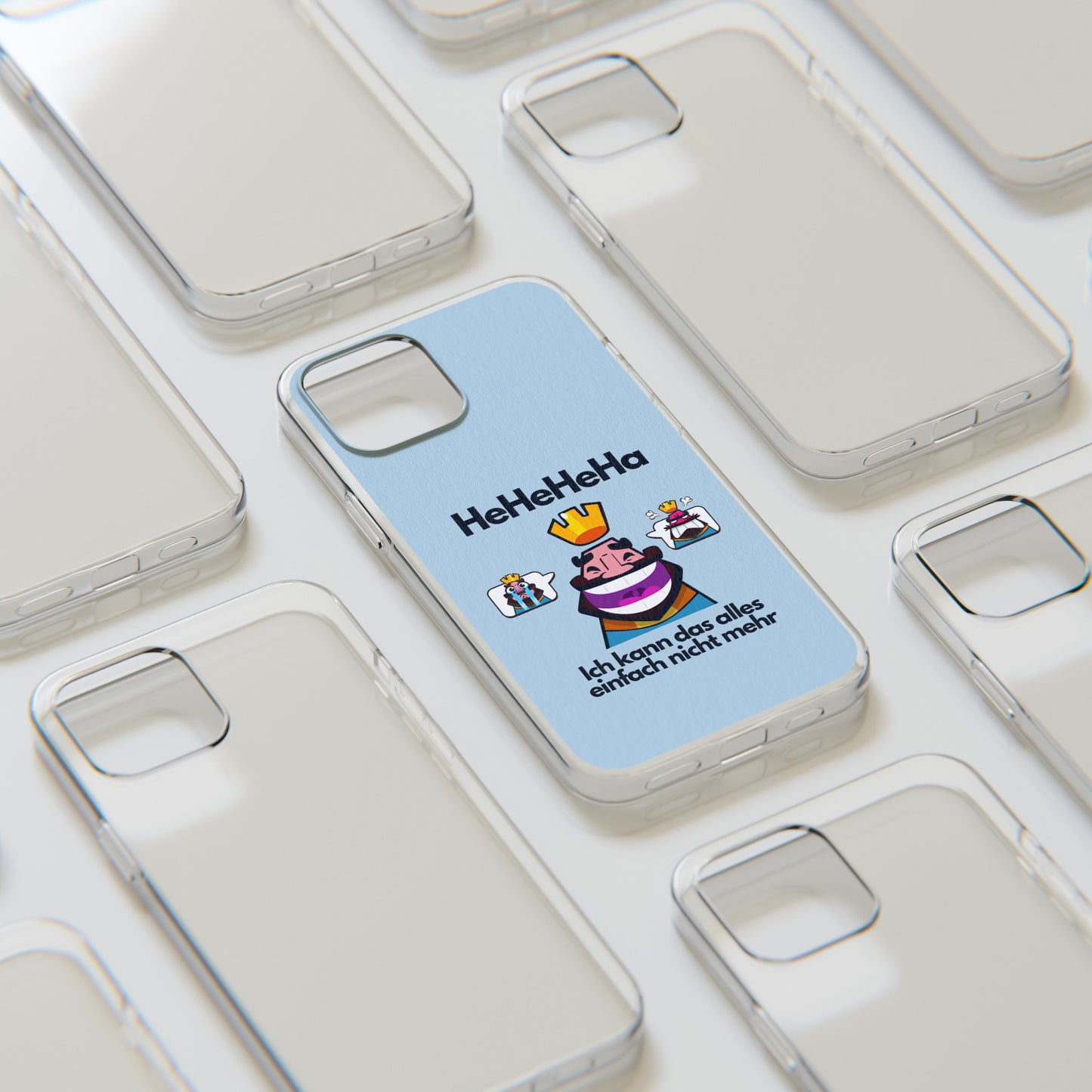 "HeHeHeHa" High Quality Phone Case