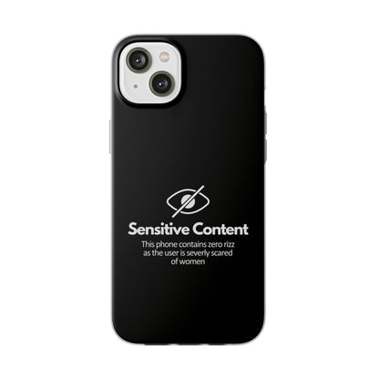 "Sensitive Content" High Quality Phone Case