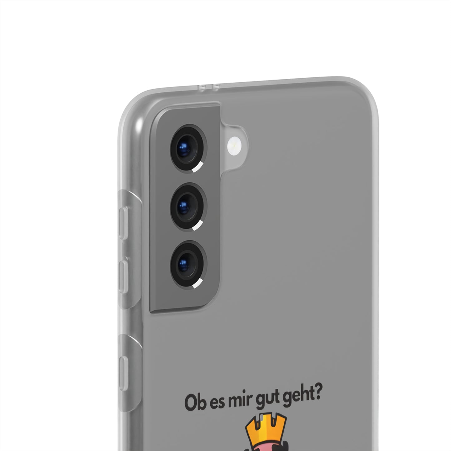 "Ob es mir gut geht? Natürlich... nicht" High Quality Phone Case