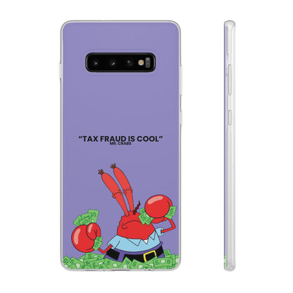 "Tax Fraud is cool" High Quality Phone Case