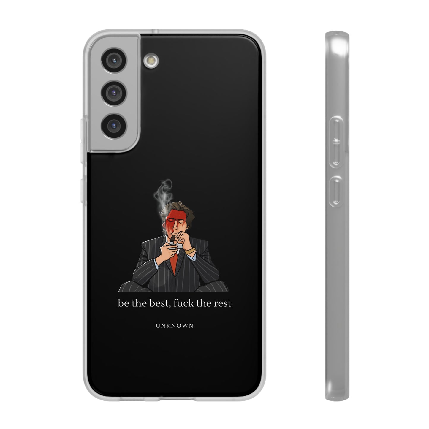 "Be the best, fuck the rest" High Quality Phone Case