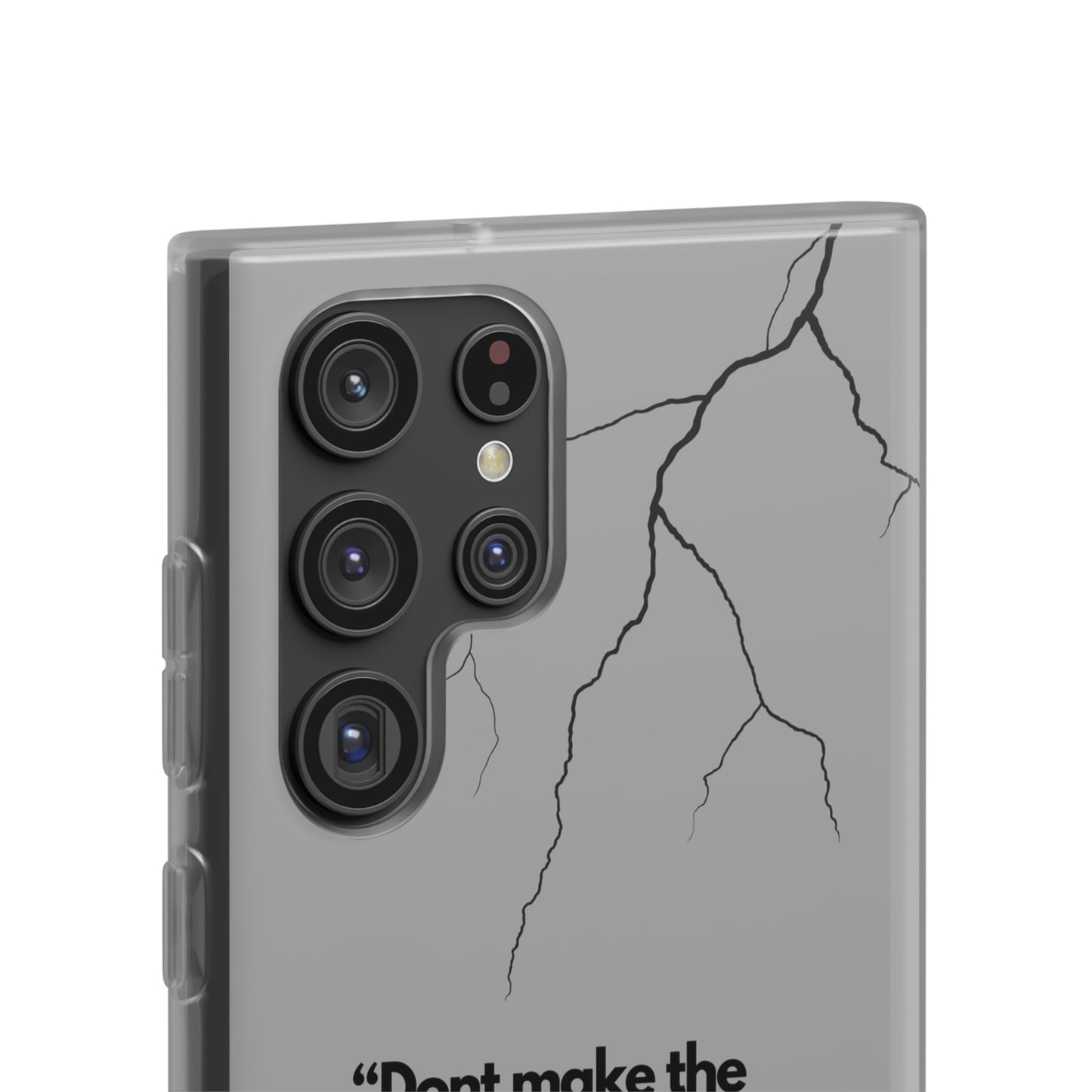 "Don't make the same mistake twice." High Quality Phone Case