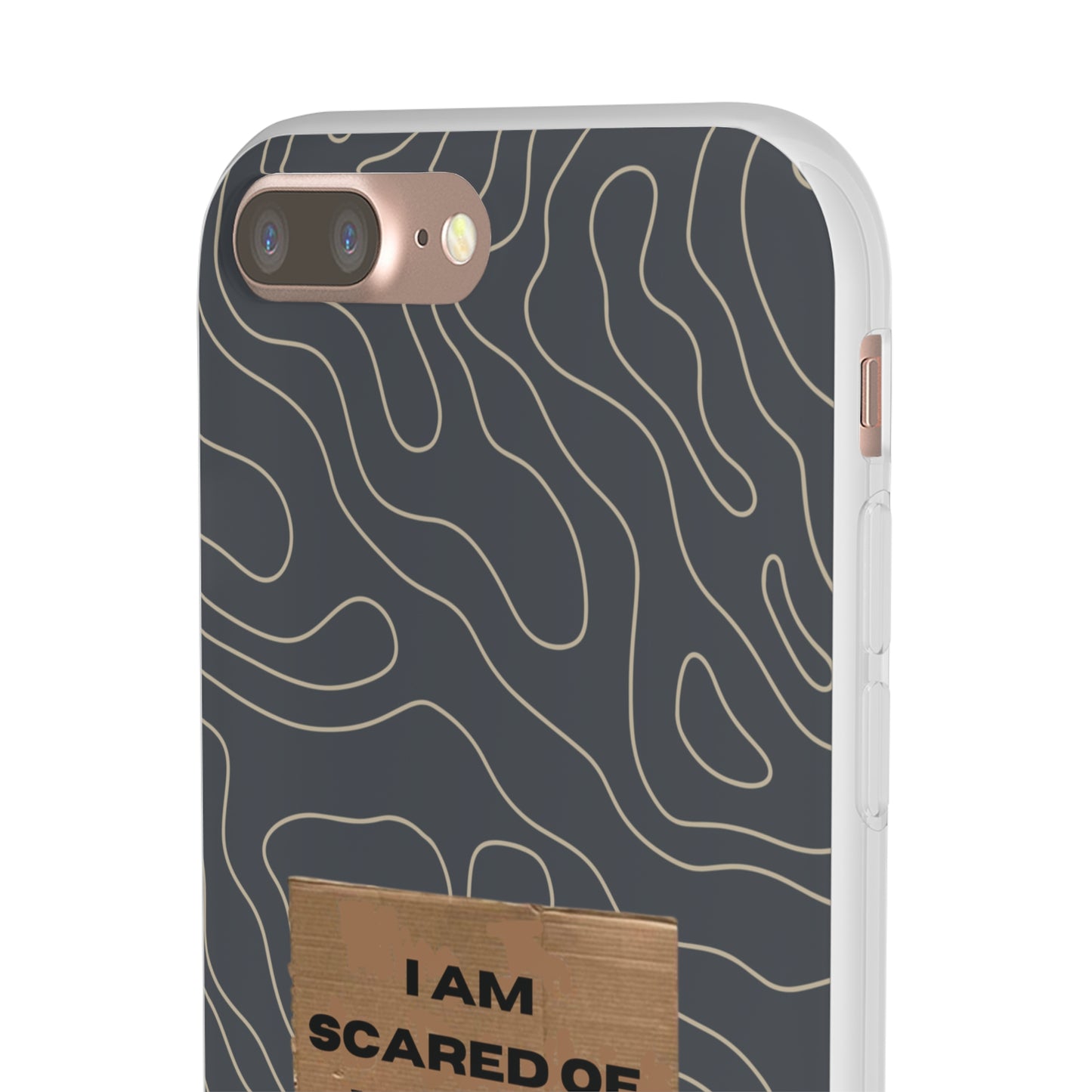 "I am scared of women" High Quality Phone Case