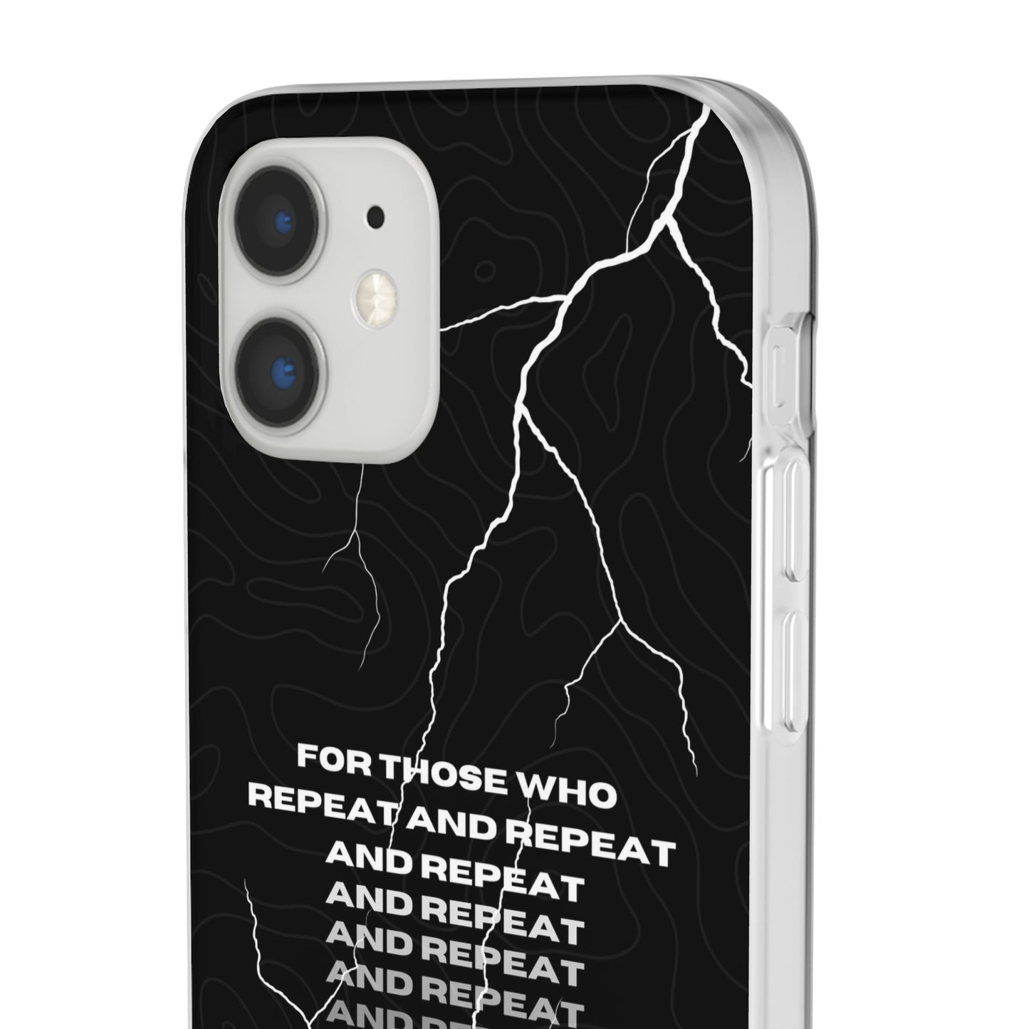 "For those who repeat and repeat..." High Quality Phone Case